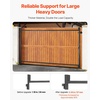 image:imageVEVOR Gate Building Kit Fits 60 to 96 in Wide Openings Up from 6 to 7 ft High Fence Adjustable Gate Building Kit Anti Sag Full Gate Frame Kit with Latch Lock Screw for Wooden Fence Iron Black6096 wide openings  67 high