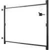 image:imageVEVOR Gate Building Kit Fits 60 to 96 in Wide Openings Up from 6 to 7 ft High Fence Adjustable Gate Building Kit Anti Sag Full Gate Frame Kit with Latch Lock Screw for Wooden Fence Iron Black6096 wide openings  45 high