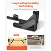 image:imageVEVOR Gate Corner Brace Bracket 2 Sets Anti Sag Gate Frame Hardware Kit Gate Frame Brace Bracket with Latch Lock Screws for Shed Doors Corral Gates Driveway Gates Wood Windows Iron Black2 Sets