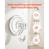 image:imageVEVOR Heavy Duty Suction Cups 6 Pack 10 LBS Vacuum Holder Clear Hooks Reusable NonSlip Shower Hooks for Towel Loofah Strong Wall Mount for Bathroom Kitchen Window Glass