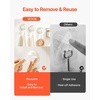 image:imageVEVOR Heavy Duty Suction Cups 6 Pack 10 LBS Vacuum Holder Clear Hooks Reusable NonSlip Shower Hooks for Towel Loofah Strong Wall Mount for Bathroom Kitchen Window Glass