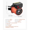 image:imageVEVOR Hot Water Recirculating Pump 10 GPM Instant Circulation Circulator Pump System 3Speed Control 013 HP 110120V NPT 34 in to NPT 12 in Adapter Stainless Steel Head for Water HeatersCast Iron with 3Speed Control