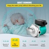image:imageVEVOR Hot Water Recirculating Pump 10 GPM Instant Circulation Circulator Pump System 3Speed Control 013 HP 110120V NPT 34 in to NPT 12 in Adapter Stainless Steel Head for Water HeatersRS156SB
