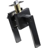image:imageVEVOR Keyed Entry Door Knob Satin Nickel Door Knob with Round Ball Keyed Exterior amp Thumb Turn Lock Interior All Metal Doorknobs Hardware with Lock and Keys Modern Design for Bedroom amp BathroomMatte Black