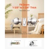 image:imageVEVOR Keyed Entry Door Knob Satin Nickel Door Knob with Round Ball Keyed Exterior amp Thumb Turn Lock Interior All Metal Doorknobs Hardware with Lock and Keys Modern Design for Bedroom amp BathroomSatin Nickel