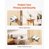 image:imageVEVOR Keyed Entry Door Knob Satin Nickel Door Knob with Round Ball Keyed Exterior amp Thumb Turn Lock Interior All Metal Doorknobs Hardware with Lock and Keys Modern Design for Bedroom amp BathroomSatin Nickel