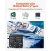image:imageVEVOR Marine Battery Charger 1Bank 10A 12V Onboard Boat Charger IP68 Waterproof Smart OnBoard Battery Charger for LithiumIon LiFePO4 NCM LeadAcid Batteries Large Boat Yacht RV Trailer10ABank