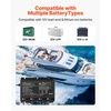 image:imageVEVOR Marine Battery Charger 1Bank 10A 12V Onboard Boat Charger IP68 Waterproof Smart OnBoard Battery Charger for LithiumIon LiFePO4 NCM LeadAcid Batteries Large Boat Yacht RV Trailer10ABank