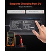 image:imageVEVOR Marine Battery Charger 1Bank 10A 12V Onboard Boat Charger IP68 Waterproof Smart OnBoard Battery Charger for LithiumIon LiFePO4 NCM LeadAcid Batteries Large Boat Yacht RV Trailer10ABank