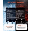 image:imageVEVOR Marine Battery Charger 1Bank 10A 12V Onboard Boat Charger IP68 Waterproof Smart OnBoard Battery Charger for LithiumIon LiFePO4 NCM LeadAcid Batteries Large Boat Yacht RV Trailer10ABank