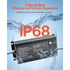 image:imageVEVOR Marine Battery Charger 1Bank 10A 12V Onboard Boat Charger IP68 Waterproof Smart OnBoard Battery Charger for LithiumIon LiFePO4 NCM LeadAcid Batteries Large Boat Yacht RV Trailer10ABank