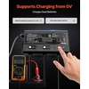image:imageVEVOR Marine Battery Charger 1Bank 10A 12V Onboard Boat Charger IP68 Waterproof Smart OnBoard Battery Charger for LithiumIon LiFePO4 NCM LeadAcid Batteries Large Boat Yacht RV Trailer5ABank