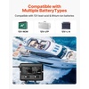 image:imageVEVOR Marine Battery Charger 1Bank 10A 12V Onboard Boat Charger IP68 Waterproof Smart OnBoard Battery Charger for LithiumIon LiFePO4 NCM LeadAcid Batteries Large Boat Yacht RV Trailer5ABank