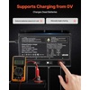 image:imageVEVOR Marine Battery Charger 1Bank 10A 12V Onboard Boat Charger IP68 Waterproof Smart OnBoard Battery Charger for LithiumIon LiFePO4 NCM LeadAcid Batteries Large Boat Yacht RV Trailer10ABank