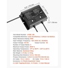 image:imageVEVOR Marine Battery Charger 1Bank 10A 12V Onboard Boat Charger IP68 Waterproof Smart OnBoard Battery Charger for LithiumIon LiFePO4 NCM LeadAcid Batteries Large Boat Yacht RV Trailer5ABank