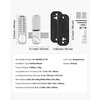 image:imageVEVOR Mechanical Keyless Entry Door Lock 14 Key Door Lock Mechanical Keypad with Adjustable Thumb Knob SingleSide Zinc Alloy Waterproof Keyless Gate Lock for Home OfficePearl Chrome