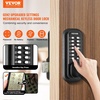image:imageVEVOR Mechanical Keyless Entry Door Lock 14 Key Door Lock Mechanical Keypad with Adjustable Thumb Knob SingleSide Zinc Alloy Waterproof Keyless Gate Lock for Home OfficeBlack