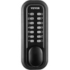 image:imageVEVOR Mechanical Keyless Entry Door Lock 14 Key Door Lock Mechanical Keypad with Adjustable Thumb Knob SingleSide Zinc Alloy Waterproof Keyless Gate Lock for Home OfficeBlack