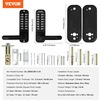 image:imageVEVOR Mechanical Keyless Entry Door Lock 14 Keys Mechanical Keypad with Handle DoubleSided Stainless Steel Waterproof Keyless Gate Lock for Home Office Fence GarageBlack