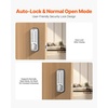 image:imageVEVOR Mechanical Keyless Entry Door Lock 14 Keys Mechanical Keypad with Handle DoubleSided Stainless Steel Waterproof Keyless Gate Lock for Home Office Fence GaragePearl Chrome