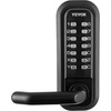 image:imageVEVOR Mechanical Keyless Entry Door Lock 14 Keys Mechanical Keypad with Handle DoubleSided Stainless Steel Waterproof Keyless Gate Lock for Home Office Fence GarageBlack