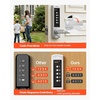 image:imageVEVOR Mechanical Keyless Entry Door Lock 20 Code Upgrade 47 Digits Code SingleSided Push Button Combination Mechanical Keypad Door Knob Auto Locking for Garden Gates Indoor or Outdoor SilverPearl Chrome