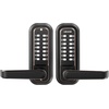 image:imageVEVOR Mechanical Keyless Entry Door Lock 20 Code Upgrade 47 Digits Code SingleSided Push Button Combination Mechanical Keypad Door Knob Auto Locking for Garden Gates Indoor or Outdoor SilverBlack