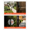 image:imageVEVOR Mechanical Keyless Entry Door Lock 20 Code Upgrade 47 Digits Code SingleSided Push Button Combination Mechanical Keypad Door Knob Auto Locking for Garden Gates Indoor or Outdoor SilverBlack