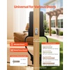 image:imageVEVOR Mechanical Keyless Entry Door Lock 20 Code Upgrade 47 Digits Code SingleSided Push Button Combination Mechanical Keypad Door Knob Auto Locking for Garden Gates Indoor or Outdoor SilverBlack