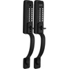 image:imageVEVOR Mechanical Keyless Entry Door Lock 20 Code Upgrade 47 Digits Code SingleSided Push Button Combination Mechanical Keypad Door Knob Auto Locking for Garden Gates Indoor or Outdoor SilverBlack
