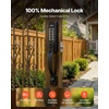 image:imageVEVOR Mechanical Keyless Entry Door Lock 20 Code Upgrade 47 Digits Code SingleSided Push Button Combination Mechanical Keypad Door Knob Auto Locking for Garden Gates Indoor or Outdoor SilverBlack