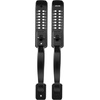 image:imageVEVOR Mechanical Keyless Entry Door Lock 20 Code Upgrade 47 Digits Code SingleSided Push Button Combination Mechanical Keypad Door Knob Auto Locking for Garden Gates Indoor or Outdoor SilverBlack