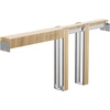 image:imageVEVOR Pocket Door Frame Kit for 4872 in Wide 80 in High Door Pocket Door Kit with TwoWay Soft Close Mechanism Slide Smoothly Quietly Easy to Install Wood and Galvanized Steel for Living Room30x80