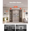 image:imageVEVOR Pocket Door Frame Kit for 4872 in Wide 80 in High Door Pocket Door Kit with TwoWay Soft Close Mechanism Slide Smoothly Quietly Easy to Install Wood and Galvanized Steel for Living Room72x80