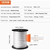 image:imageVEVOR Polyester Pull Tape 12 x 1053 Mule Tape Flat Rope 1250 lbf Tensile Capacity Printed Webbing Cable Pulling Tape for Packaging Gardening Commercial Electrical Conduit Work White12 x 1053