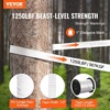 image:imageVEVOR Polyester Pull Tape 12 x 1053 Mule Tape Flat Rope 1250 lbf Tensile Capacity Printed Webbing Cable Pulling Tape for Packaging Gardening Commercial Electrical Conduit Work White12 x 1053