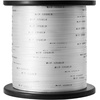 image:imageVEVOR Polyester Pull Tape 12 x 1053 Mule Tape Flat Rope 1250 lbf Tensile Capacity Printed Webbing Cable Pulling Tape for Packaging Gardening Commercial Electrical Conduit Work White12 x 1053
