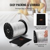 image:imageVEVOR Polyester Pull Tape 12 x 1053 Mule Tape Flat Rope 1250 lbf Tensile Capacity Printed Webbing Cable Pulling Tape for Packaging Gardening Commercial Electrical Conduit Work White12 x 1053