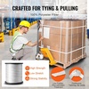 image:imageVEVOR Polyester Pull Tape 12 x 5249 Mule Tape Flat Rope 1250 lbf Tensile Capacity Printed Webbing Cable Pulling Tape for Packaging Gardening Commercial Electrical Conduit Work White5249 x 12