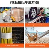 image:imageVEVOR Polyester Pull Tape 12 x 5249 Mule Tape Flat Rope 1250 lbf Tensile Capacity Printed Webbing Cable Pulling Tape for Packaging Gardening Commercial Electrical Conduit Work White318 x 58