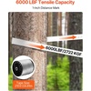 image:imageVEVOR Polyester Pull Tape 2500 lbf Tensile Capacity Polyester Webbing 34 x 528 Cable Pulling Tape Printed Webbing Mule Tape Flat Rope for Packaging Commercial Electrical Gardening34 x 528