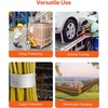 image:imageVEVOR Polyester Pull Tape 2500 lbf Tensile Capacity Polyester Webbing 34 x 528 Cable Pulling Tape Printed Webbing Mule Tape Flat Rope for Packaging Commercial Electrical Gardening34 x 528
