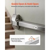 image:imageVEVOR Push Bar Panic Exit Device 31 Stainless Steel Commercial Panic Bar for Exit Doors Emergency Exit Door Hardware with Dual Locking Bolt and Sticker for 3146 Wood or Metal Door Silver28 x 6 x 26