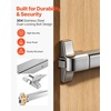 image:imageVEVOR Push Bar Panic Exit Device 31 Stainless Steel Commercial Panic Bar for Exit Doors Emergency Exit Door Hardware with Dual Locking Bolt and Sticker for 3146 Wood or Metal Door Silver31 x 602 x 26