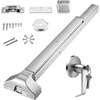 image:imageVEVOR Push Bar Panic Exit Device 31 Stainless Steel Commercial Panic Bar for Exit Doors Emergency Exit Door Hardware with Dual Locking Bolt and Sticker for 3146 Wood or Metal Door Silver319 x 6 x 26