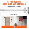 image:imageVEVOR Push Bar Panic Exit Device 31 Stainless Steel Commercial Panic Bar for Exit Doors Emergency Exit Door Hardware with Dual Locking Bolt and Sticker for 3146 Wood or Metal Door Silver275 x 61 x 26