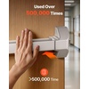 image:imageVEVOR Push Bar Panic Exit Device 31 Stainless Steel Commercial Panic Bar for Exit Doors Emergency Exit Door Hardware with Dual Locking Bolt and Sticker for 3146 Wood or Metal Door Silver41 x 602 x 26
