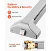 image:imageVEVOR Push Bar Panic Exit Device 31 Stainless Steel Commercial Panic Bar for Exit Doors Emergency Exit Door Hardware with Dual Locking Bolt and Sticker for 3146 Wood or Metal Door Silver28 x 602 x 26