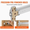 image:imageVEVOR Push Bar Panic Exit Device 31 Stainless Steel Commercial Panic Bar for Exit Doors Emergency Exit Door Hardware with Dual Locking Bolt and Sticker for 3146 Wood or Metal Door Silver275 x 61 x 26
