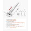 image:imageVEVOR Push Bar Panic Exit Device 31 Stainless Steel Commercial Panic Bar for Exit Doors Emergency Exit Door Hardware with Dual Locking Bolt and Sticker for 3146 Wood or Metal Door Silver319 x 602 x 26